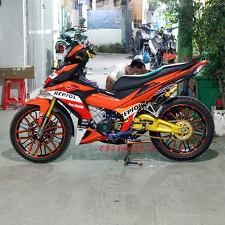 Phuộc trước USD up side down gắn cho winner