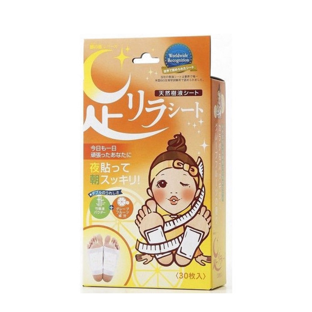 Miếng dán thải độc tố Ashi Foot Relax Kinomegumi 30 miếng