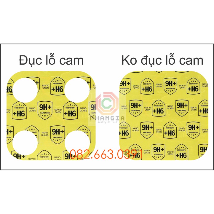 Cường lực camera Realme C15 / Realme C25/ Realme C25Y siêu bền, 3 lớp, bảo vệ camera