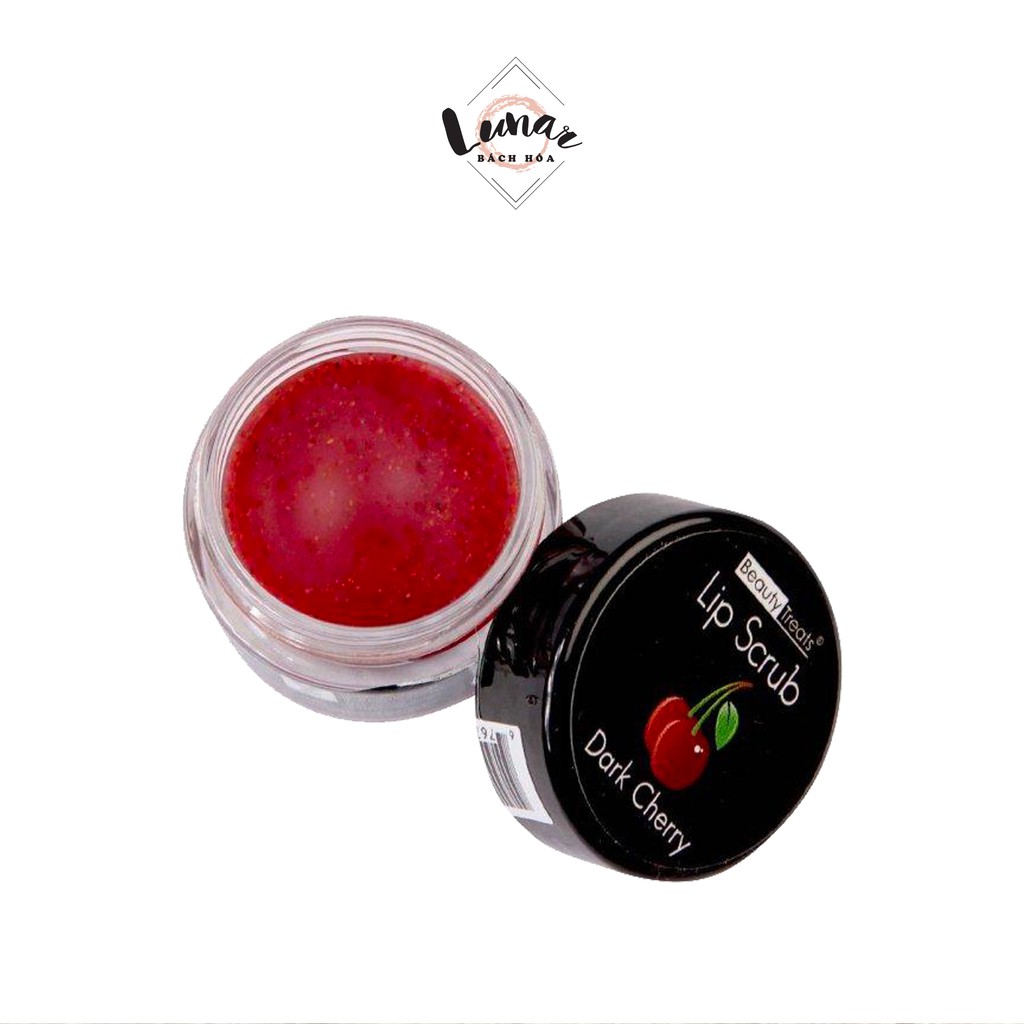 Tẩy Da Chết Môi Beauty Treats Cherry Hương Dark Cherry - Tẩy tế bào chết môi beauty treat