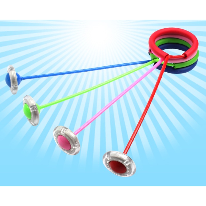 Đồ Chơi Vòng Nhảy Dây Chân Có Đèn Phát Sáng Cho Người Lớn Và Trẻ Em,Đồ Chơi phát triển thể chất