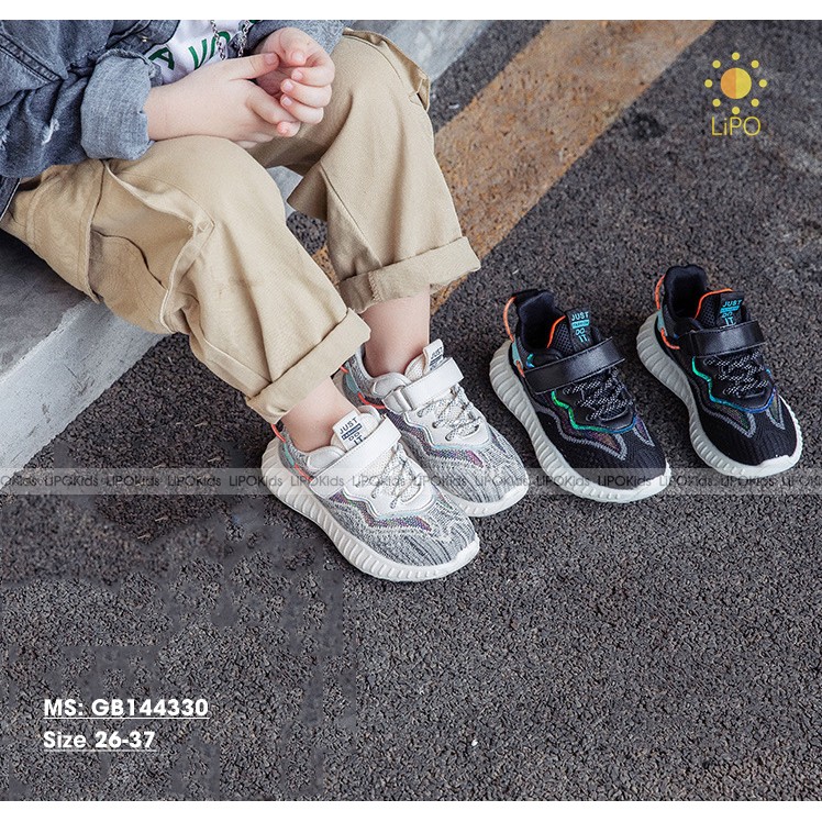 SNEAKER GIÀY THỂ THAO NHẸ CHO BÉ TRAI BÉ GÁI - GB144