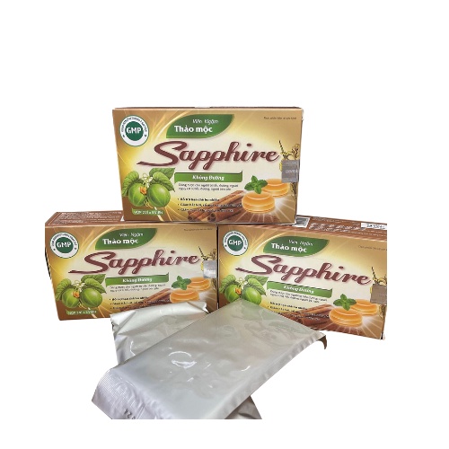 Viên ngậm ho thảo dược Sapphire