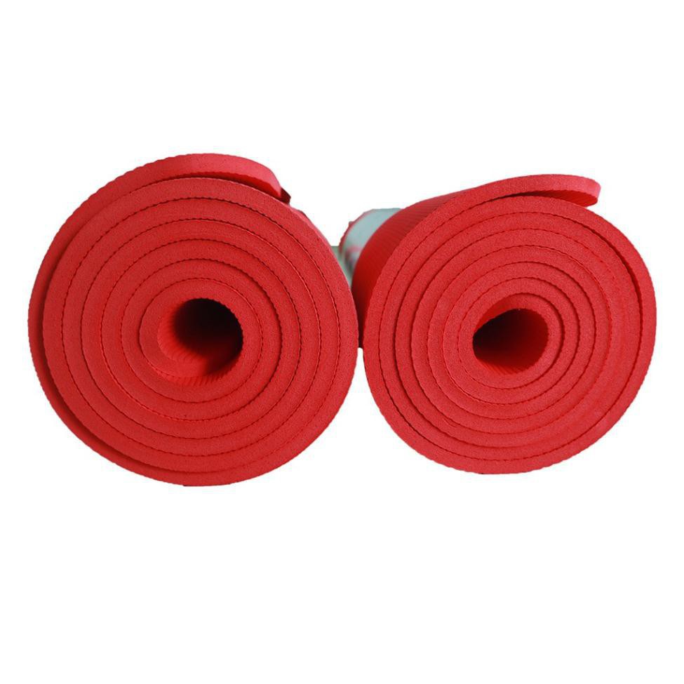 Thảm Tập Thể Duc 686ECO6MMTRON ECO MAT [TẶNG KÈM DÂY ĐEO &TÚI CAO CẤP] Thảm Tập Gym Chất Liệu TPE Cao Su