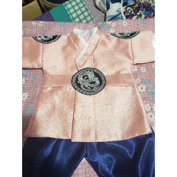 Bộ hanbok bé trai mẫu chuẩn Hàn