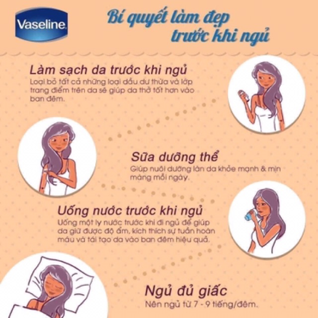 [SALE MÙA DỊCH] Dưỡng thể Vaseline nha đam aloe