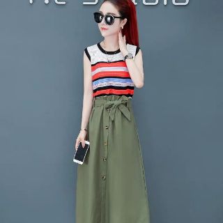 Chân váy thô quảng châu dài