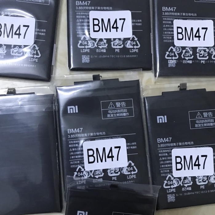 pin xiaomi BM47 / Redmi 4x redmi 3 / Redmi 3 pro / redmi 3s / 4000mAh