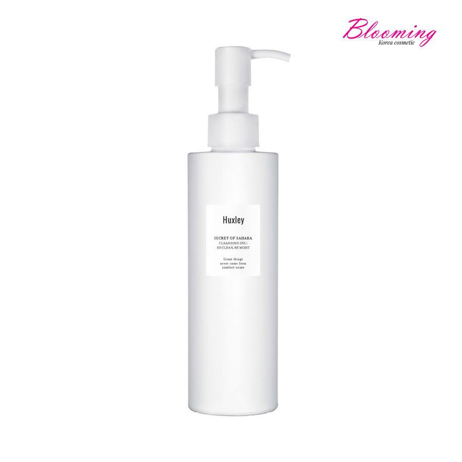 Gel Rửa Mặt Chiết Xuất Xương Rồng Huxley Cleansing Gel Be Clean Be Moist 200ml