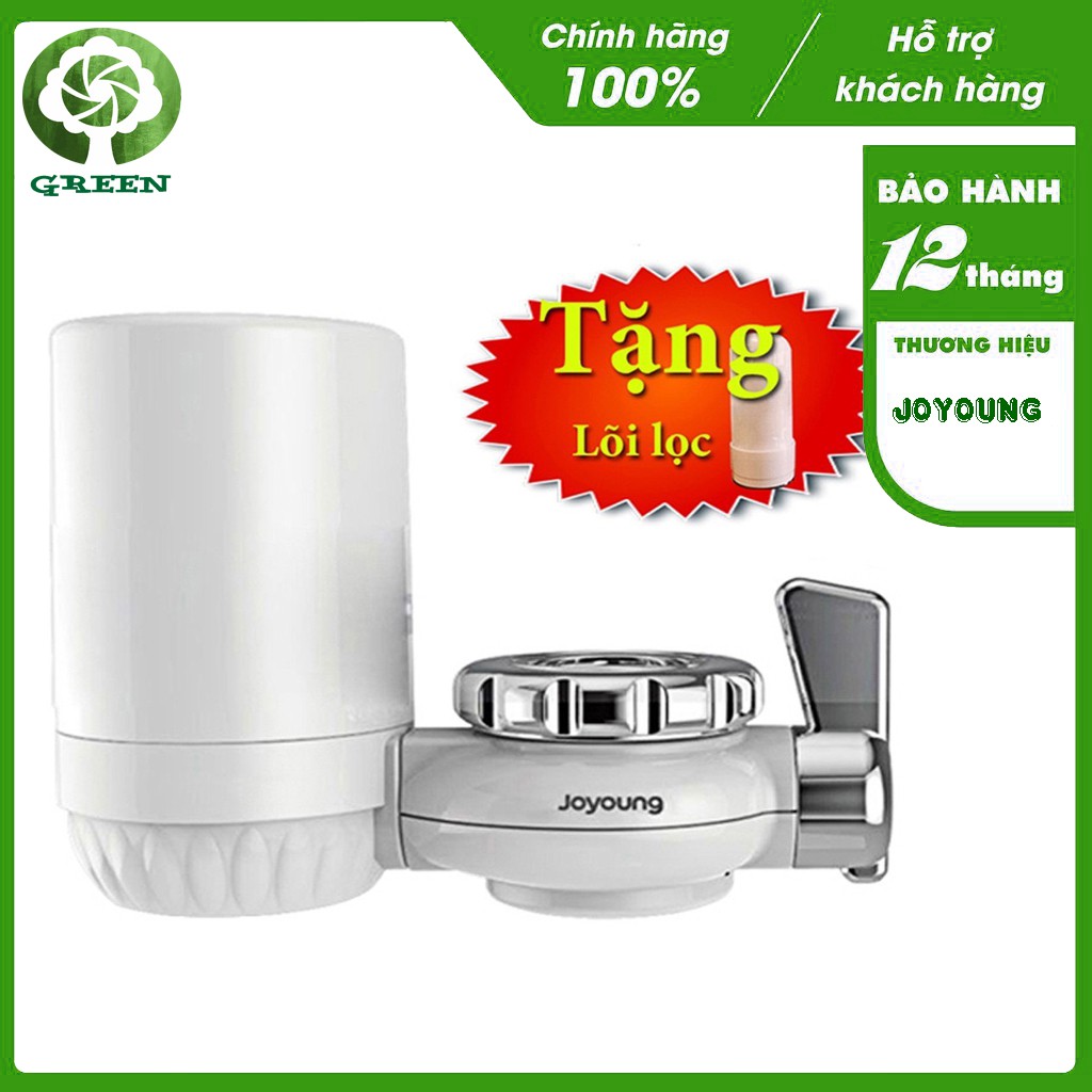 Máy lọc nước tại vòi Joyoung JYW-T01/JYW-T03 tặng kèm 1 lõi lọc 5 lớp - GREEN