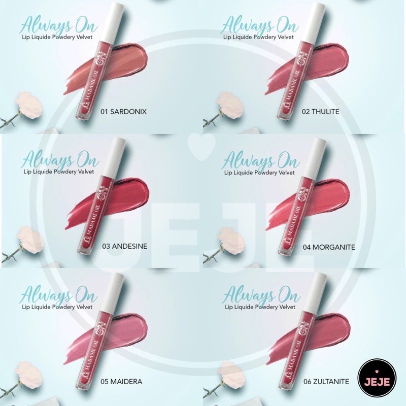 (hàng Mới Về) Son Kem Madame Gie Dưỡng Ẩm Môi Màu Sắc Tươi Tắn | BigBuy360 - bigbuy360.vn