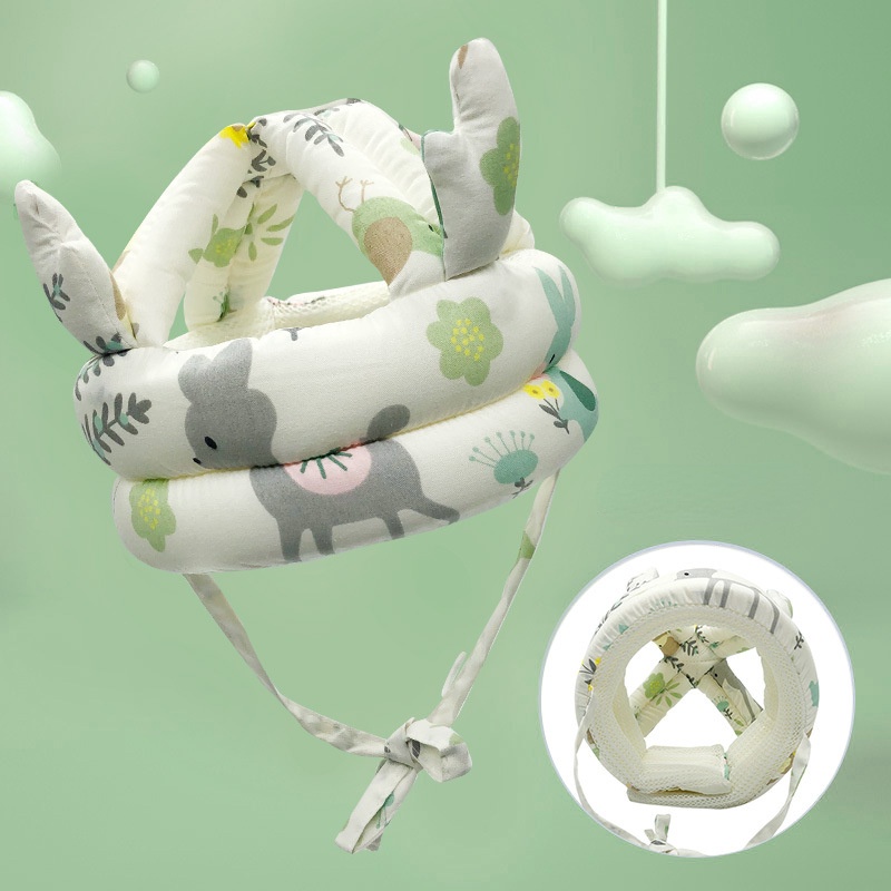 Mũ Trùm Đầu Thoáng Khí Chống Va Chạm Bảo Vệ Đầu Cho Bé GYLMY503