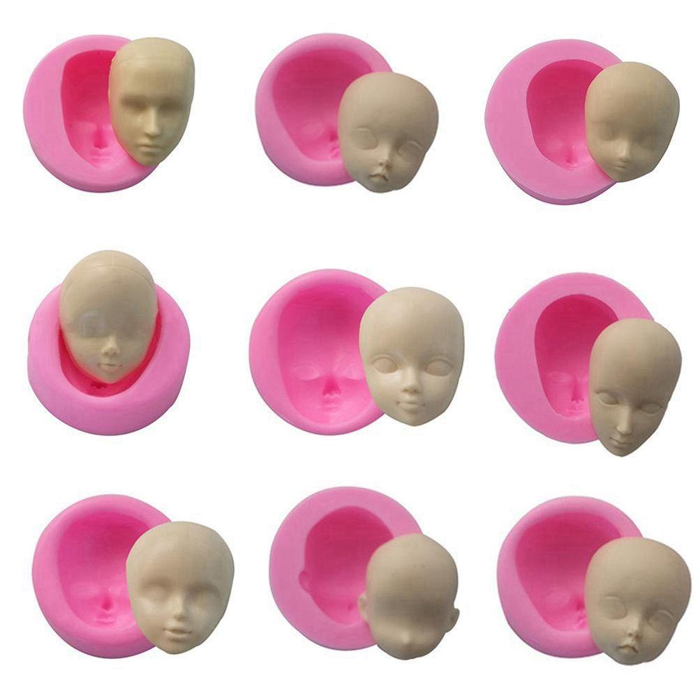 Khuôn Silicone Làm Bánh Hình Búp Bê