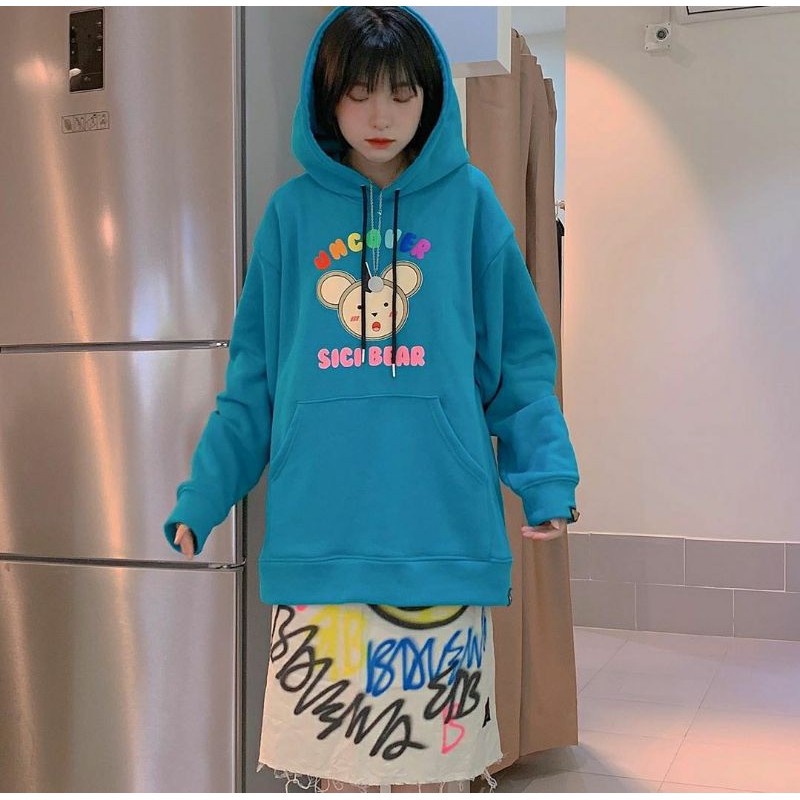 Aó hoodie Uncover sici bear v1 áo khoác nỉ cotton nam nữ uncover sici bear