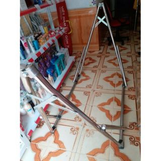 Võng xếp người lớn INOX phi 32