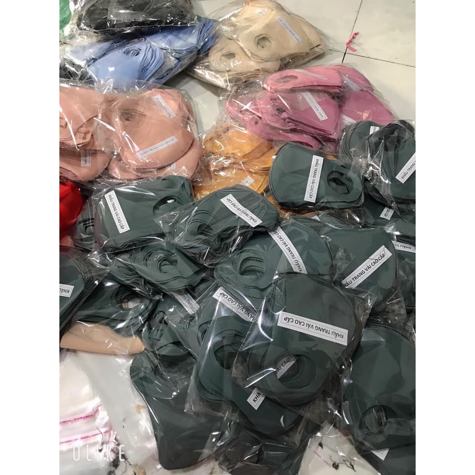 [10 Tặng 1] Khẩu Trang Vải Su 2 Da, HÀNG XUẤT KHẨU , Khẩu Trang Vải Su Hàng Quốc Chống Bụi Khuẩn - Thời Trang | BigBuy360 - bigbuy360.vn