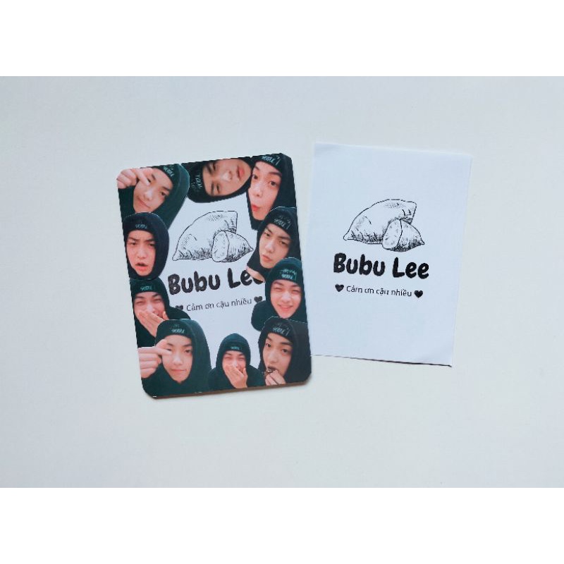 Thẻ nhựa trang trí bảo vệ card meme soobin