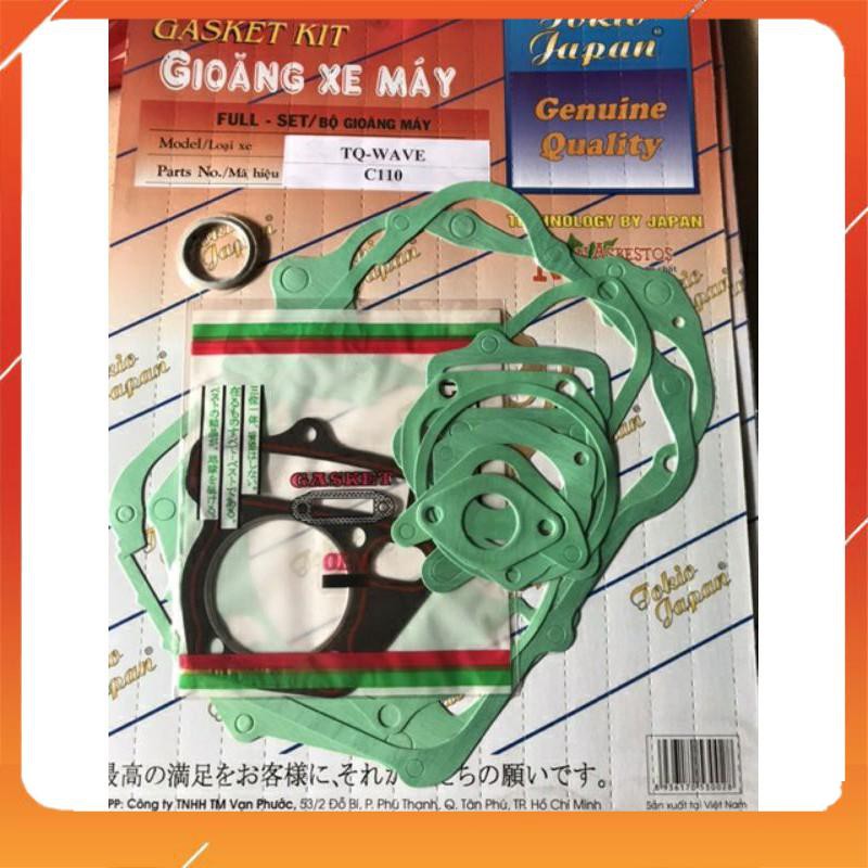 bộ ron máy dream wave, gioăng máy dream wave C100