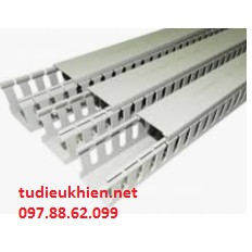 Thanh máng nhựa lắp tủ điện 25x40 mm (1,7m/1Thanh)- Màu ghi