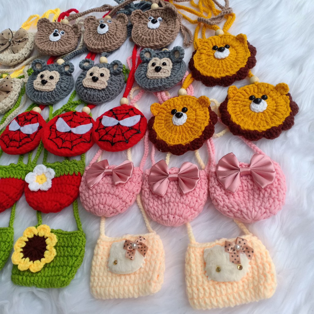 Túi Đựng Tỏi Cho Bé (Nhiều mẫu Kute)