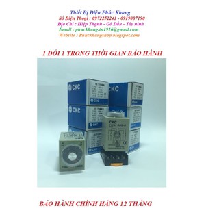 rơle thời gian AH3-3. Timer thời gian - AH3_3 1s