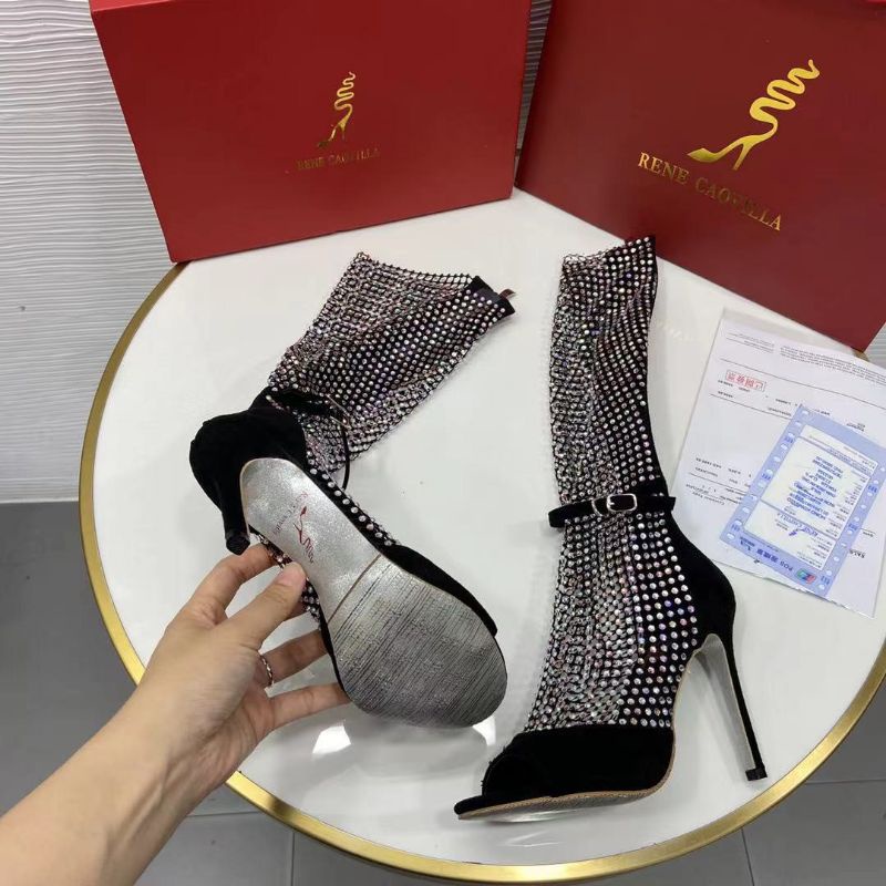 x Boot Lưới Lửng Đá Kim Sa Gót Nhọn 9p Mềm Êm Fullbox Bill Túi Cao Cấp