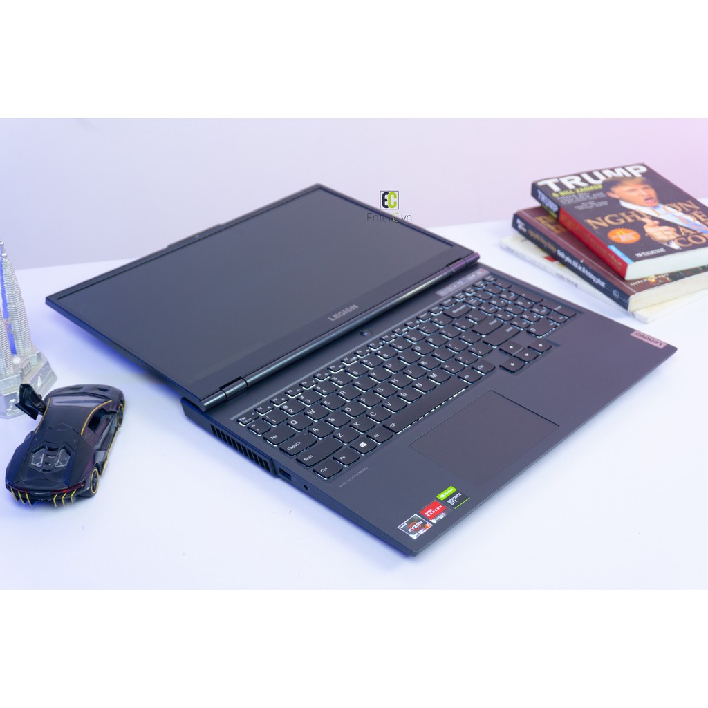 (New 100%) Laptop chơi game Lenovo Legion 5 2020/ R5-4600H/ 8GB/ SSD 256 + HDD 1TB/ GTX 1650Ti 4GB/ 15.6" FHD IPS 120Hz | BigBuy360 - bigbuy360.vn