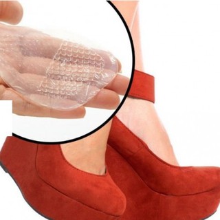 Combo 20 lót giày silicon êm chân xanh