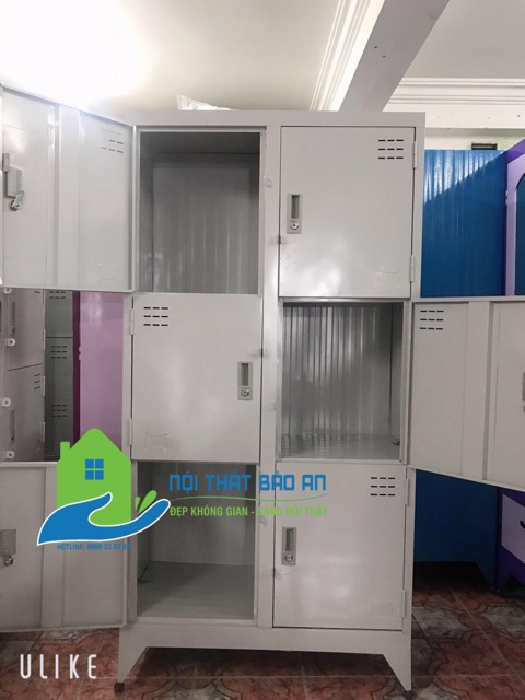 Tủ hồ sơ văn phòng 6 cửa  cao 1m8  Đại Thành