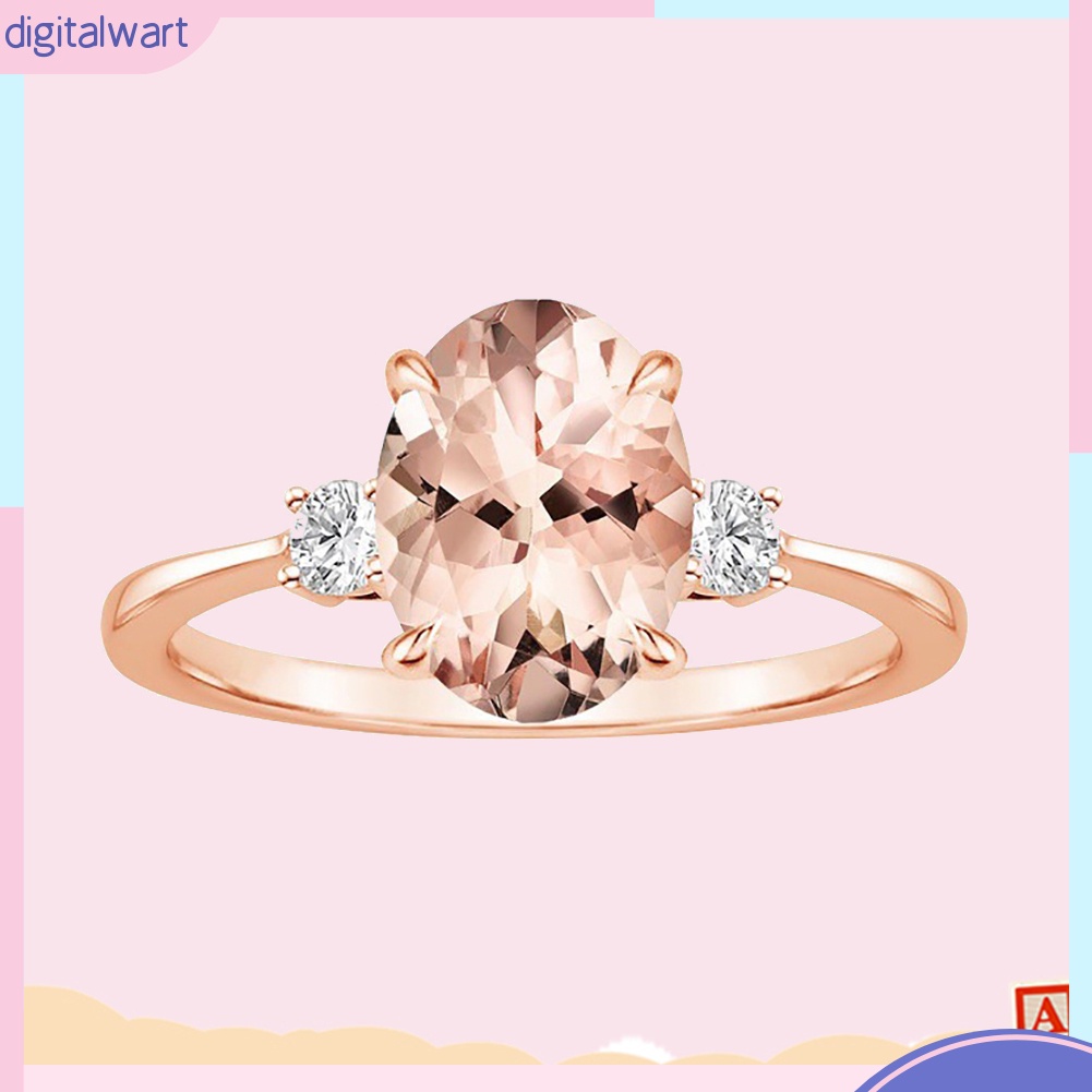 Nhẫn đính đá kiểu dáng thanh lịch cho nữ