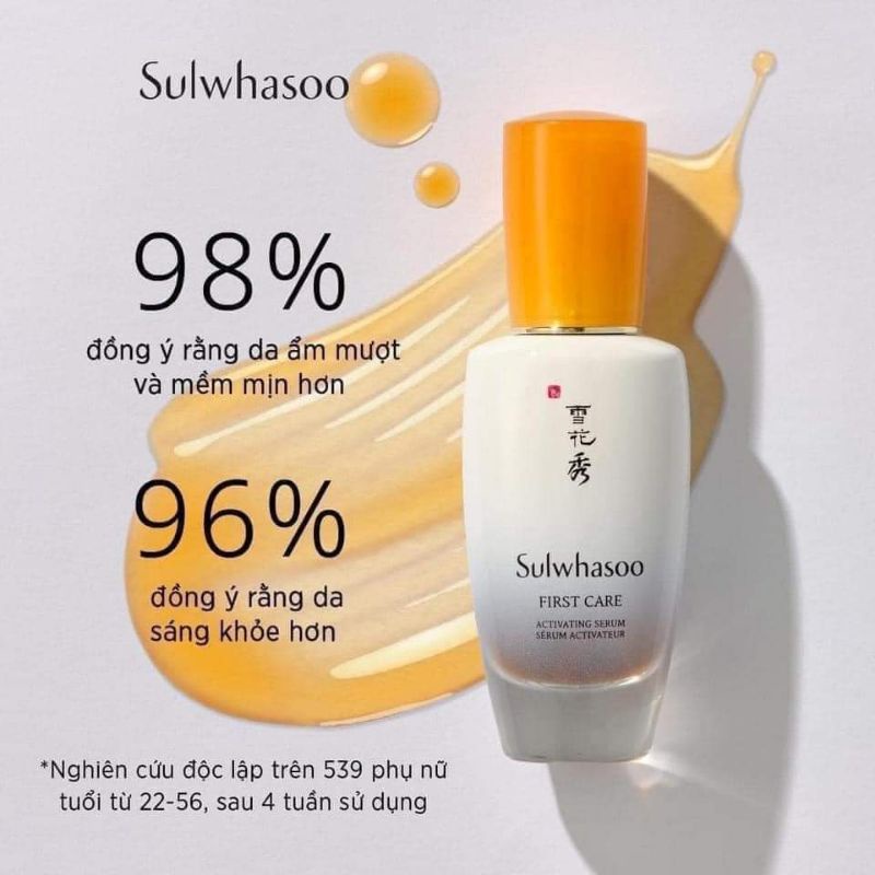 Tinh Chất Chống Lão Hoá Thiết Yếu Đem Lại Làn Da Khoẻ Và Rạng Rỡ Sulwhasoo 15ml