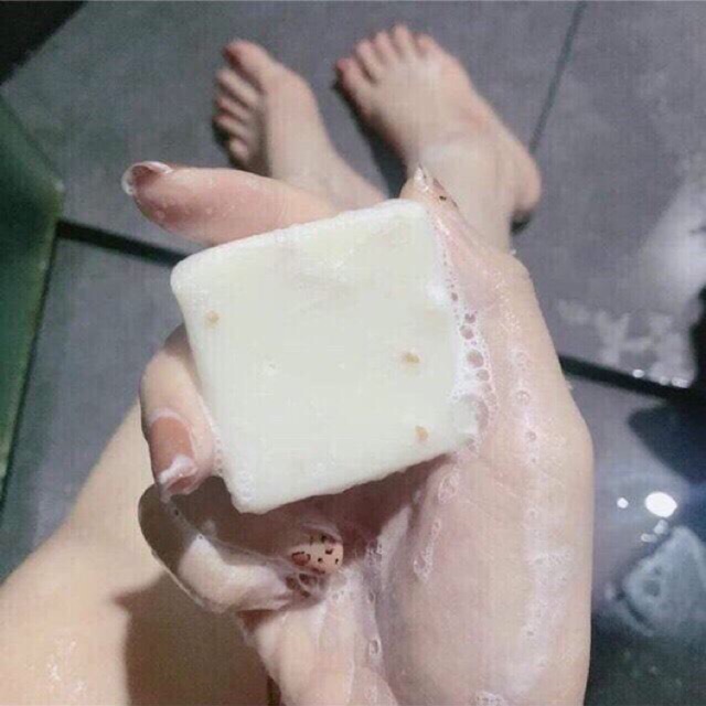 Xà Phòng Cám Gạo Trắng Da Jam Rice Milk Soap CX5