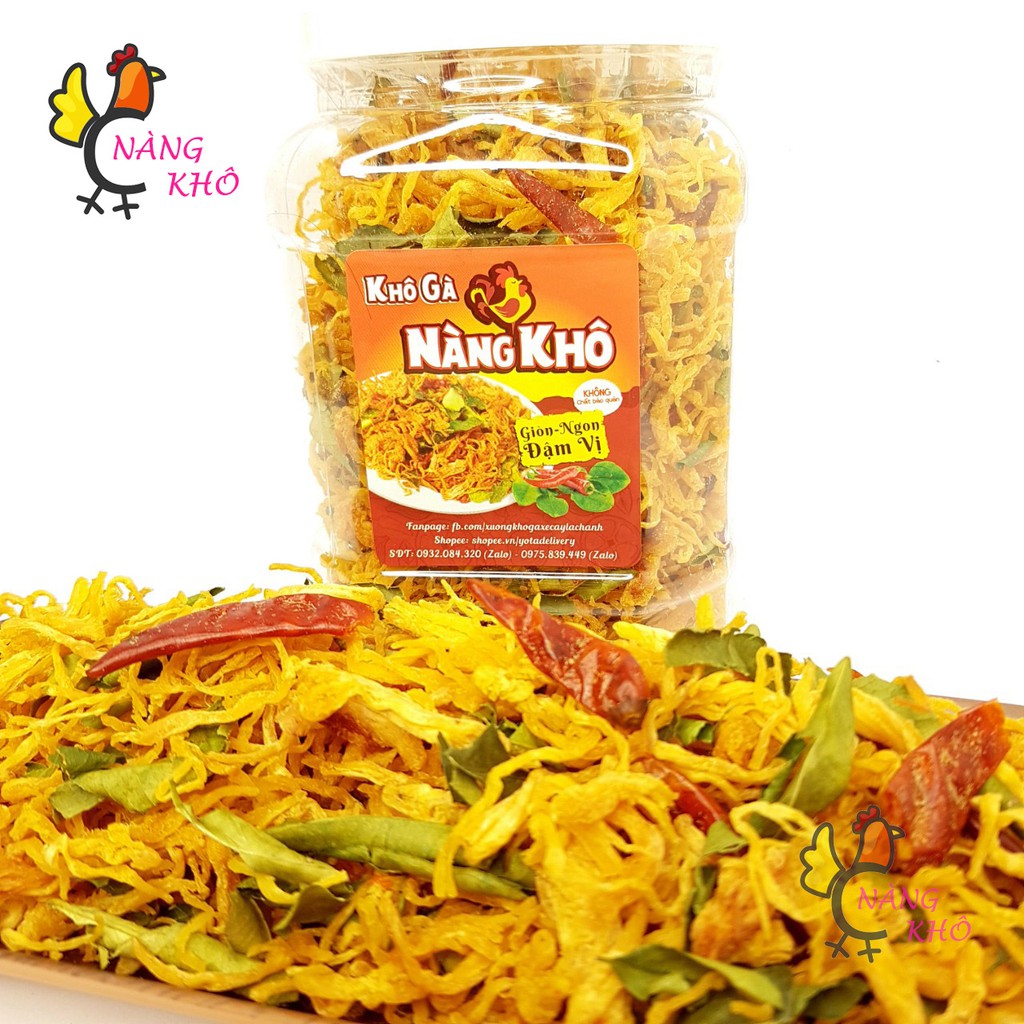 [Mã GROSALEHOT giảm 8% đơn 250K] 500Gr Khô gà lá chanh loại 1 siêu ngon ( Giòn ngon - Đậm vị ) | BigBuy360 - bigbuy360.vn