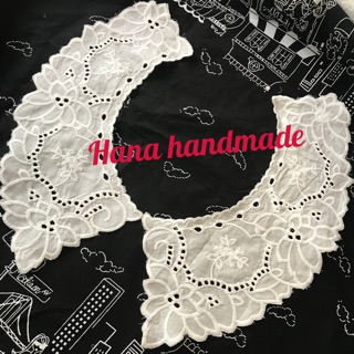Cổ áo thô thêu 28k/bộ đẹp mê ly Ms06