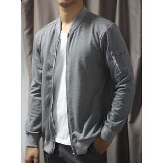 Áo khoác nỉ bomber nam