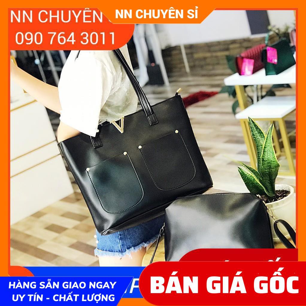 SET TÚI CHỮ V MỀM 2 TÚI TO VỪA  A4 TX111 ⚡100% ẢNH THẬT⚡