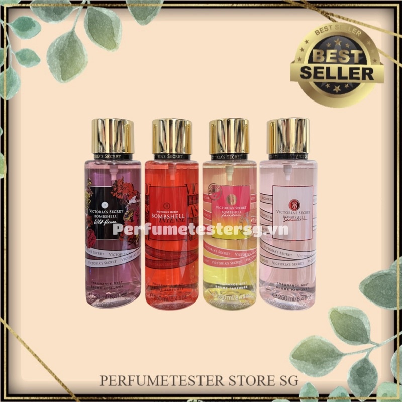 |NEW| Xịt thơm toàn thân 𝐕𝐢𝐜𝐭𝐨𝐫𝐢𝐚 𝐁𝐎𝐌𝐁𝐒𝐇𝐄𝐋𝐋 New Collection 2022 | Wild Flower-Secduction-Paradise-Inten
