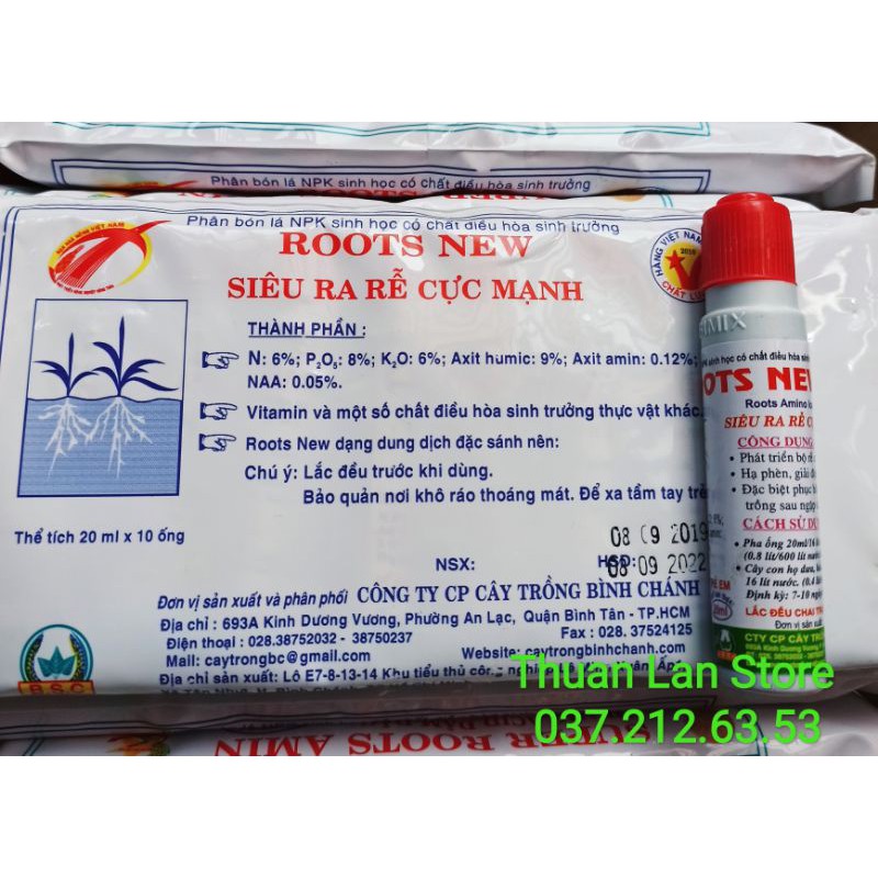 Siêu Ra Rễ Cực Mạnh Roots New ( Bimix Super Roots ) lọ 20ml