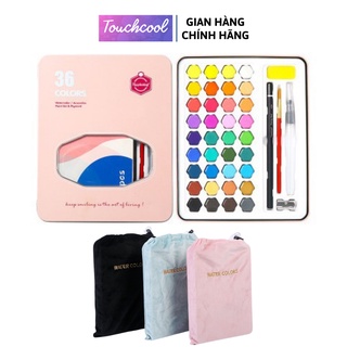 Bộ 36 Màu Nước cao cấp Keep Smiling màu vẽ tô màu họa cụ dễ thương cho học sinh