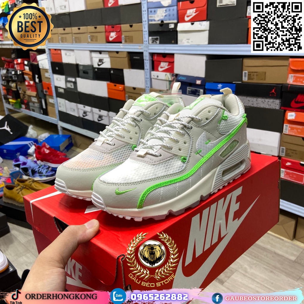 CZ9078-010 Nhận Order Hỗ Trợ Free Ship Giày Best Quality Sneaker ***Nike Air Max 90 NRG Desert Sand