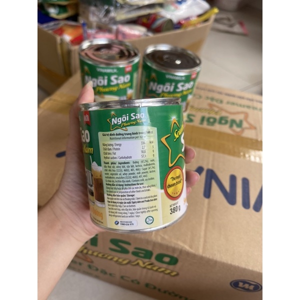 Sữa đặc có đường ngôi sao Phương Nam ( xanh lá ) -380gr | BigBuy360 - bigbuy360.vn