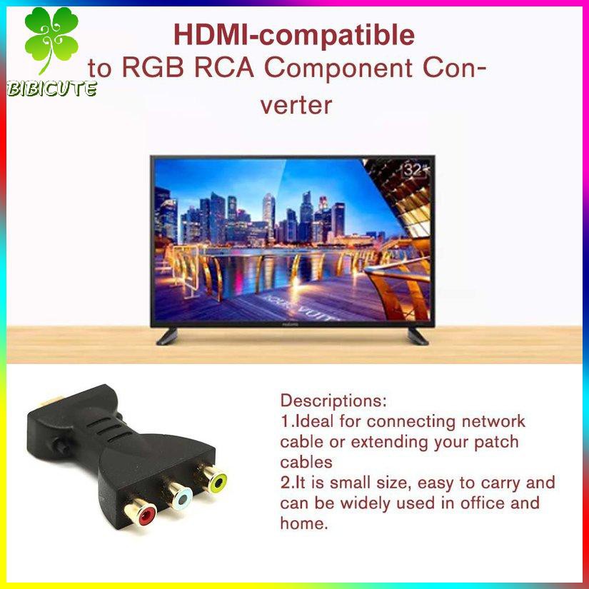 Bộ Chuyển Đổi Tín Hiệu Âm Thanh Kỹ Thuật Số Av Hdmi Sang 3 Rca