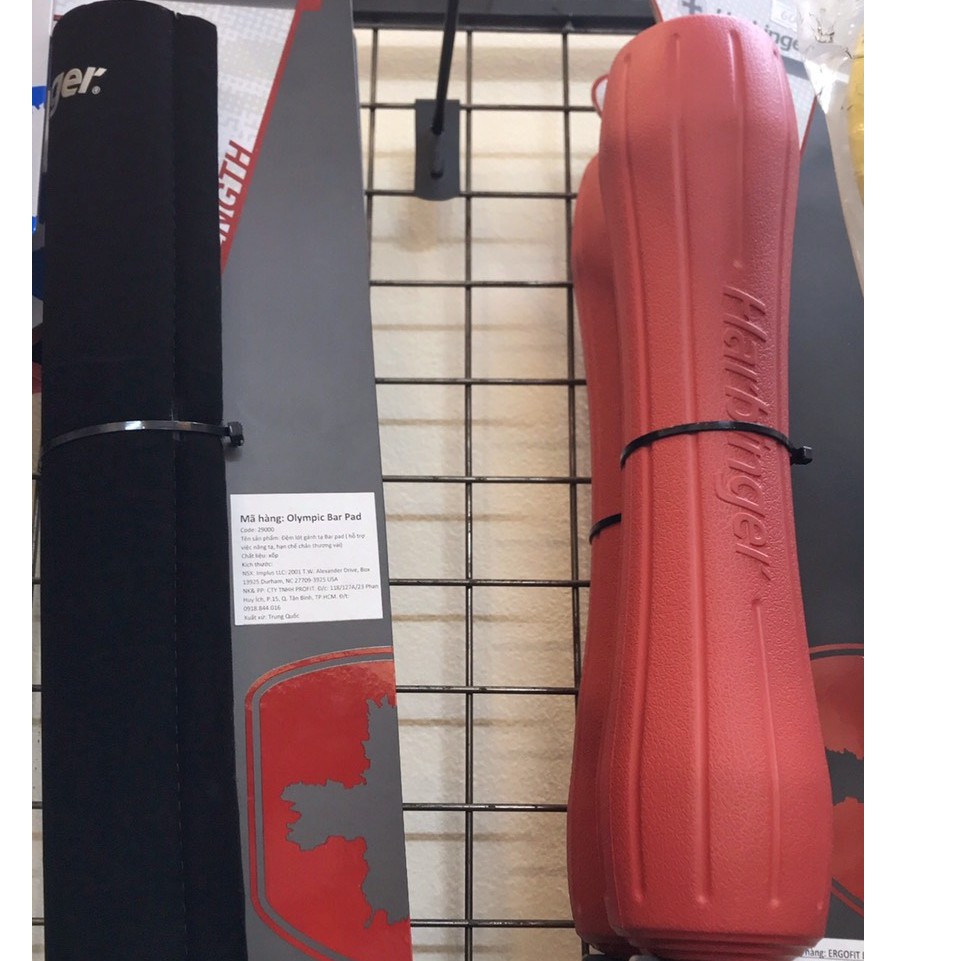 Đệm Vai Tập Gym Harbinger Ergo Fit Pad 38 cm