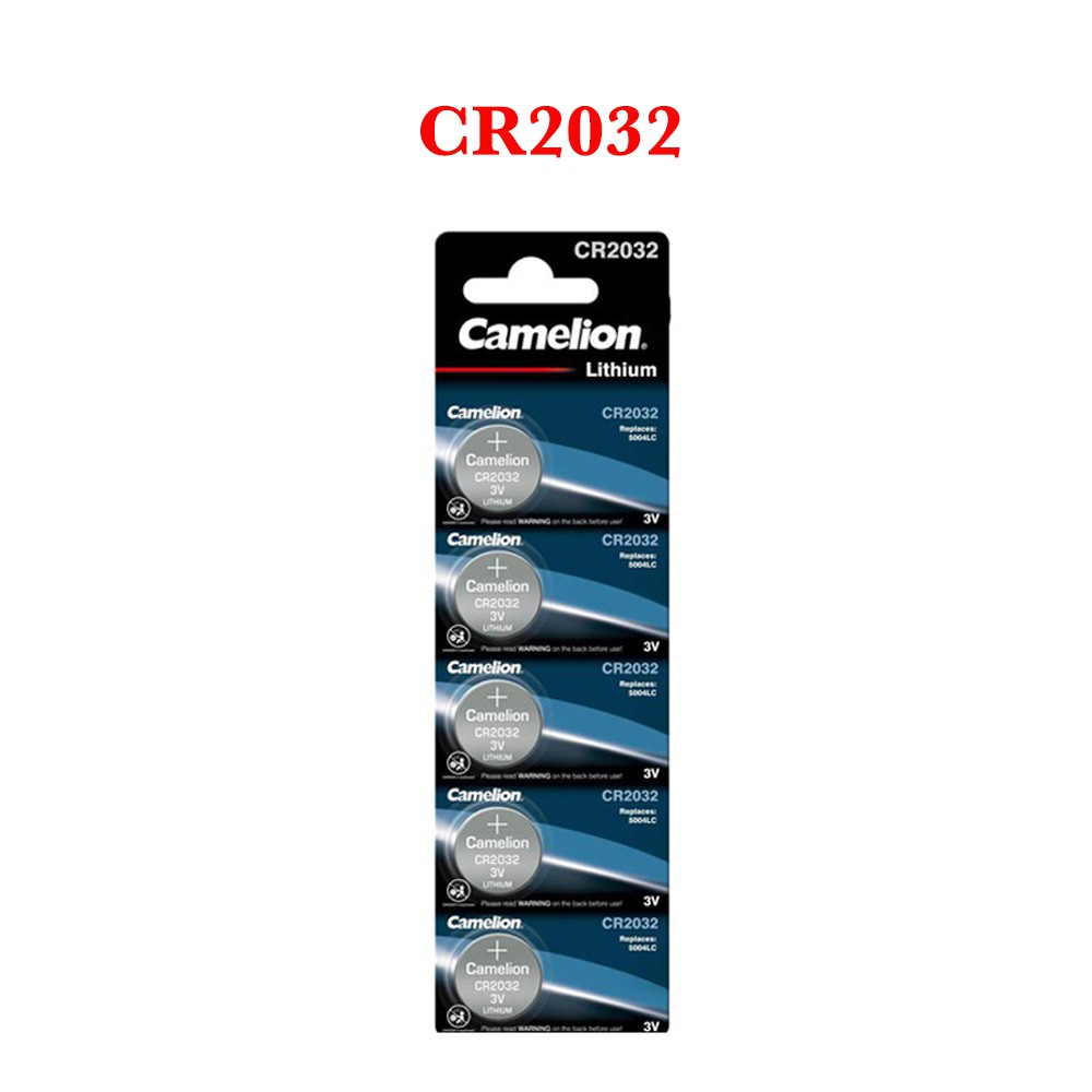 Pin CR2032 CR2025 CR2016 Pin 3v Lithium Camelion vỉ 5 viên