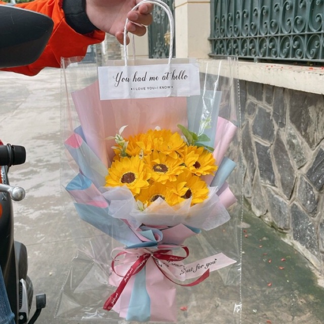 Hỏa tốc TPHCM (ảnh thật) 🌻 Hoa hướng dương tốt nghiệp giấy đẹp sang trọng🌻