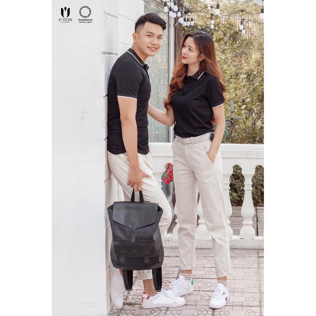 Áo Polo nam nữ chất đẹp co dãn 4 chiều mã số KPL01 | BigBuy360 - bigbuy360.vn