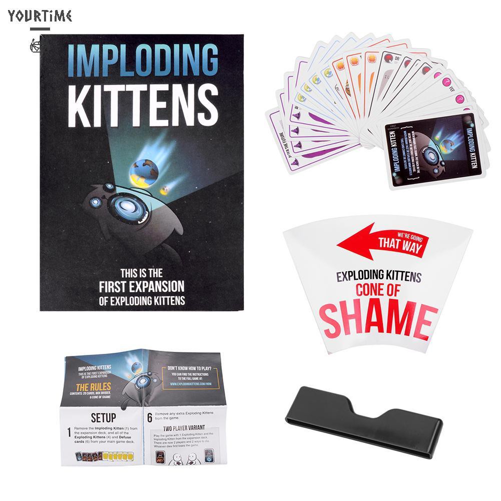 Đồ chơi Fun Table Card Imploding Exploding Kittens Card Family Gathering Game Gift