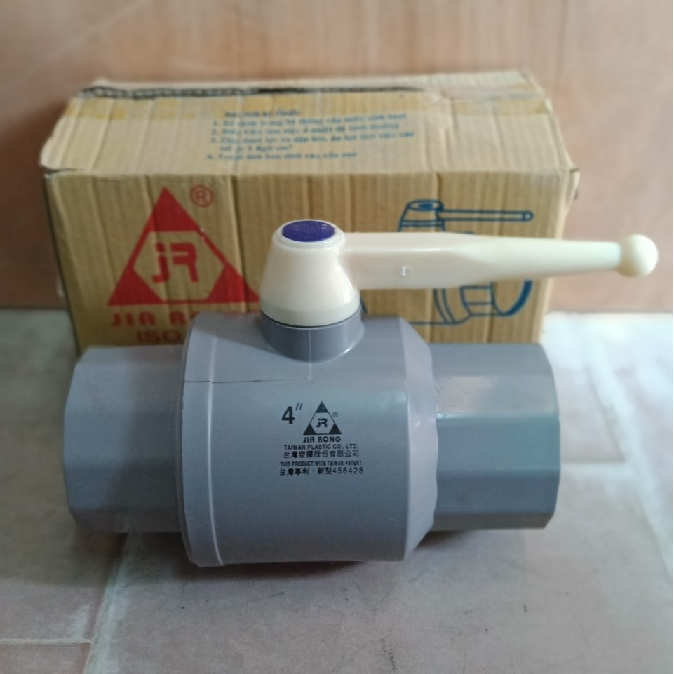 VAN  NƯỚC NHỰA PVC  PHI 110  4"