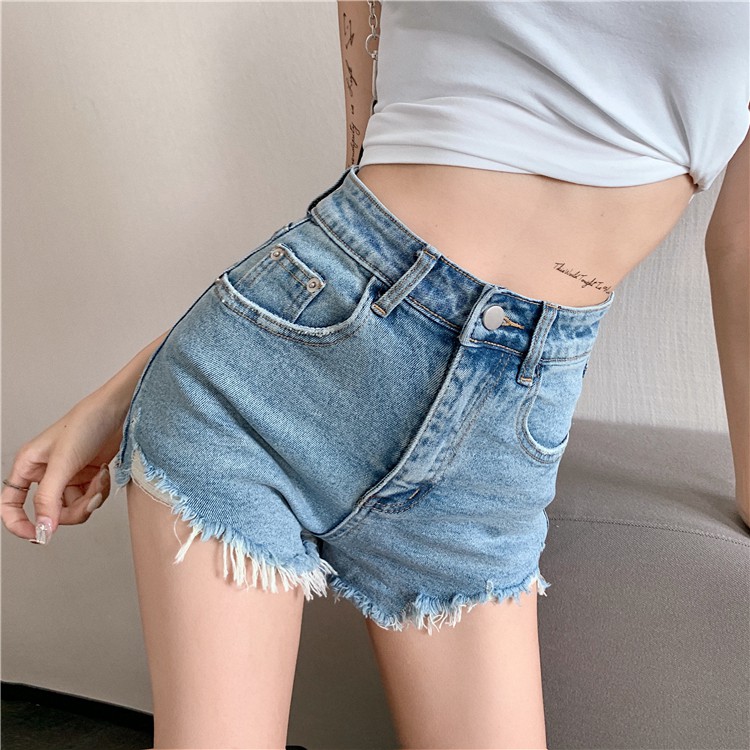 Quần short jean HQS09 Hỉn Hỉn Store