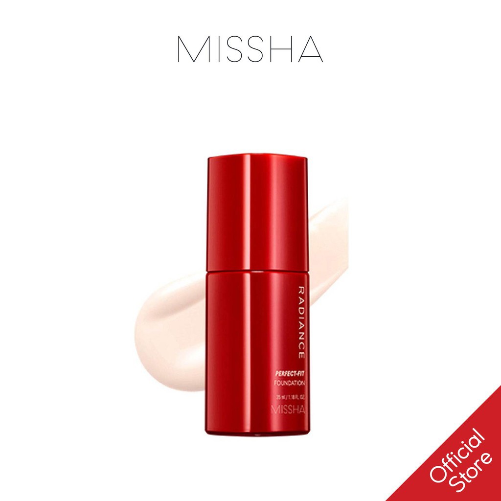 Kem Nền Missha Radiance Perfect- Fit Foundation 35ml No.23